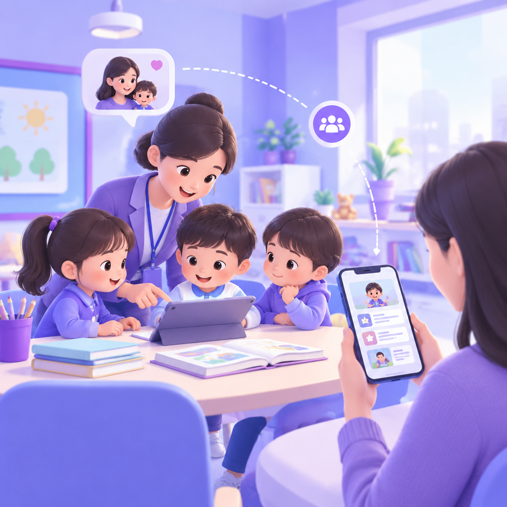 幼儿教育家长互动APP